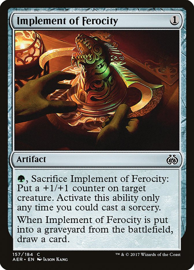 Implement of Ferocity [Aether Revolt] | Exor Games New Glasgow