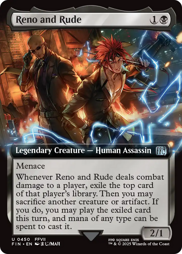 Reno and Rude (Extended Art) [FINAL FANTASY] | Exor Games New Glasgow