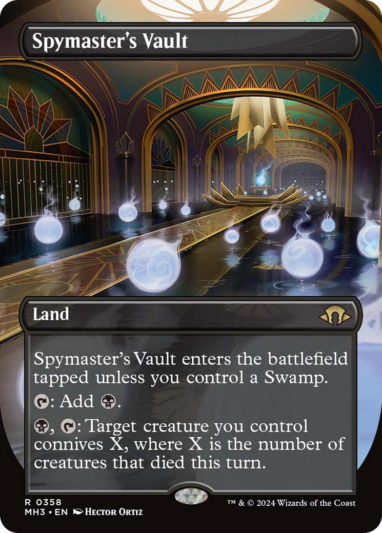 Spymaster's Vault (Borderless) [Modern Horizons 3] | Exor Games New Glasgow