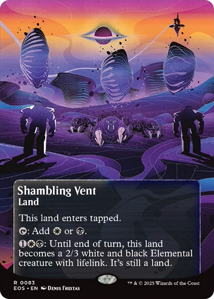 Shambling Vent (0083) (Borderless) [Edge of Eternities: Stellar Sights] | Exor Games New Glasgow