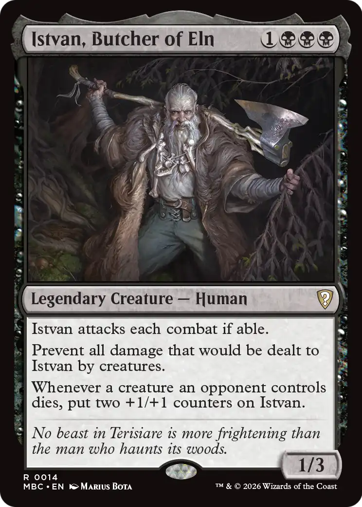 Istvan, Butcher of Eln [Mystery Booster: Commander Edition] | Exor Games New Glasgow
