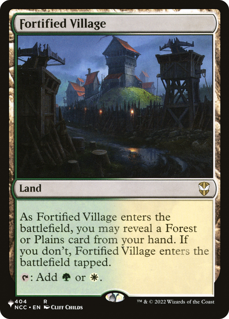 Fortified Village [The List] | Exor Games New Glasgow