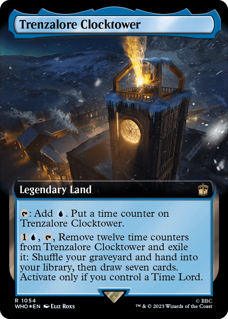 Trenzalore Clocktower (Extended Art) (Surge Foil) [Doctor Who] | Exor Games New Glasgow