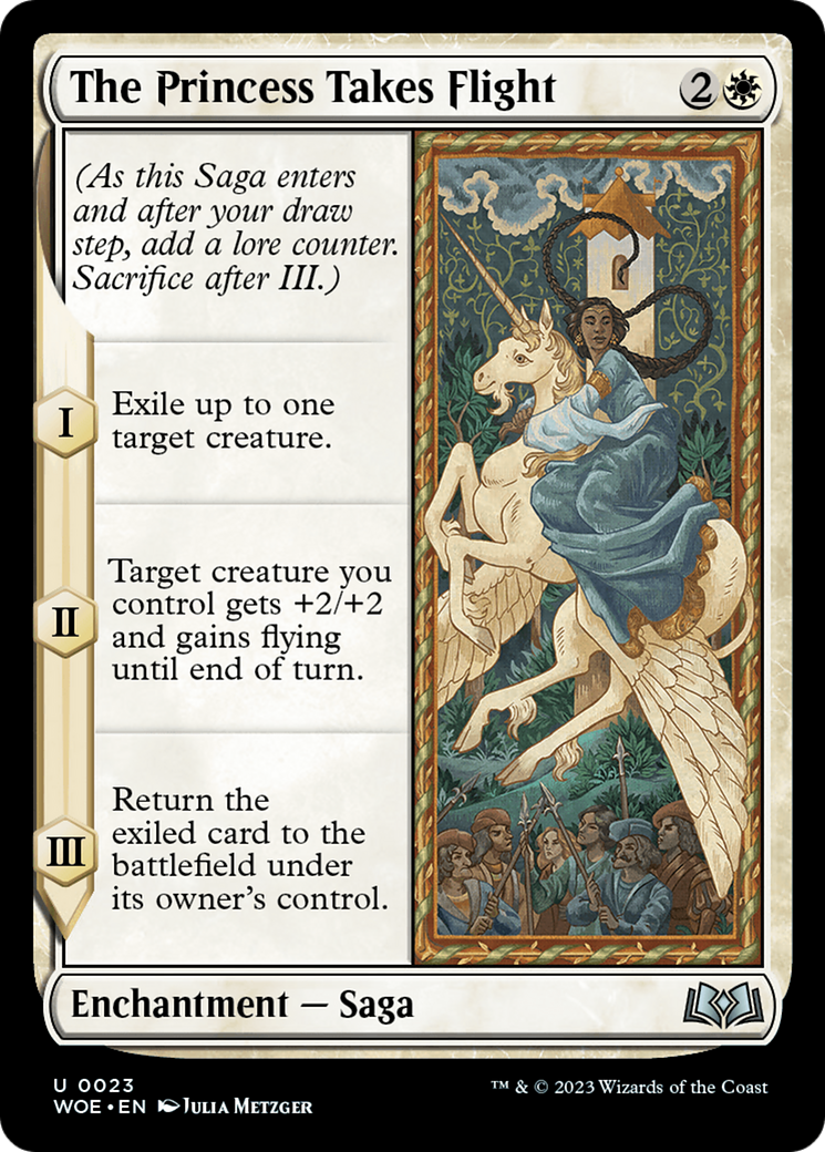 The Princess Takes Flight [Wilds of Eldraine] | Exor Games New Glasgow