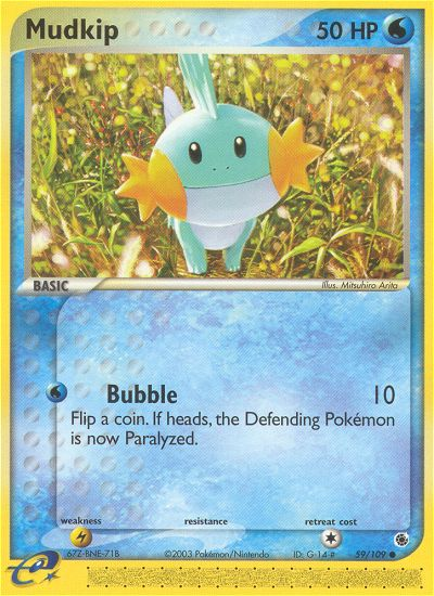 Mudkip (59/109) [EX: Ruby & Sapphire] | Exor Games New Glasgow