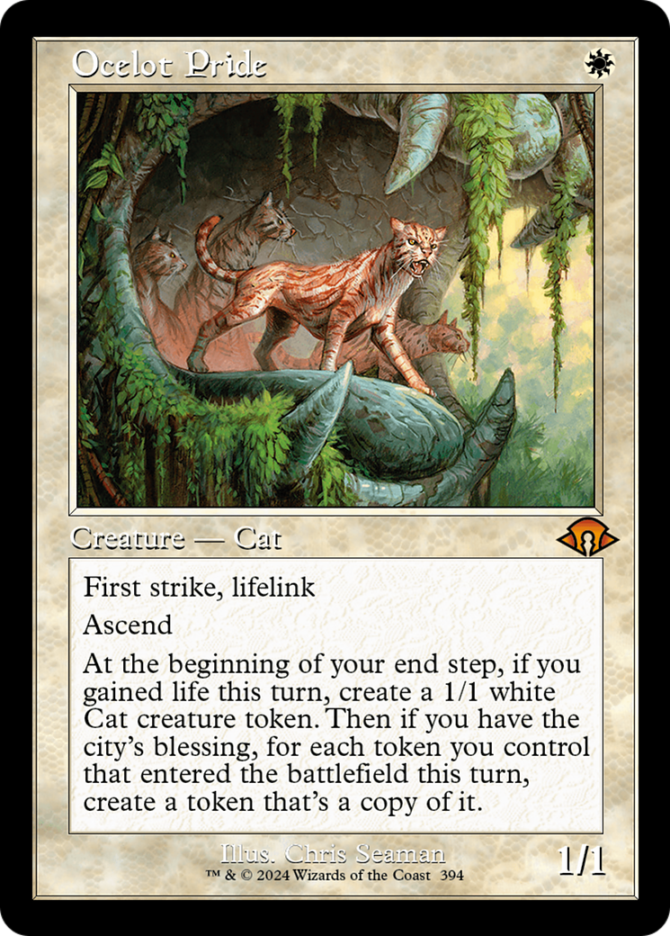 Ocelot Pride (Retro) [Modern Horizons 3] | Exor Games New Glasgow