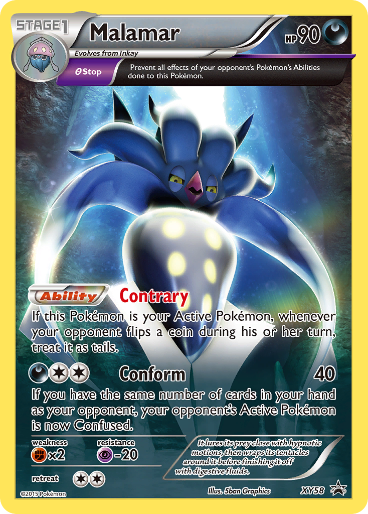 Malamar (XY58) [XY: Black Star Promos] | Exor Games New Glasgow