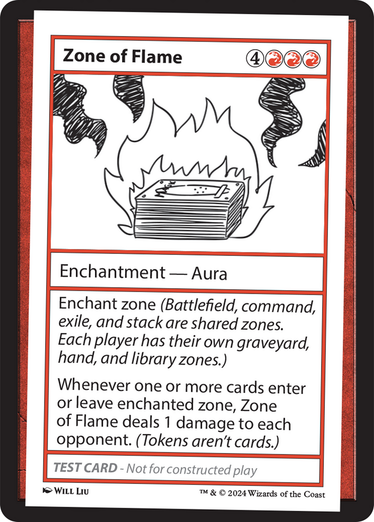 Zone of Flame [Mystery Booster 2 Playtest Cards] | Exor Games New Glasgow