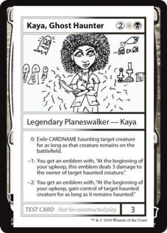 Kaya, Ghost Haunter (2021 Edition) [Mystery Booster Playtest Cards] | Exor Games New Glasgow