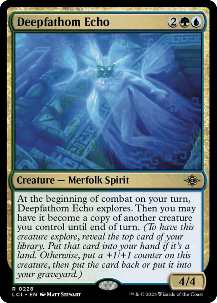 Deepfathom Echo [The Lost Caverns of Ixalan] | Exor Games New Glasgow