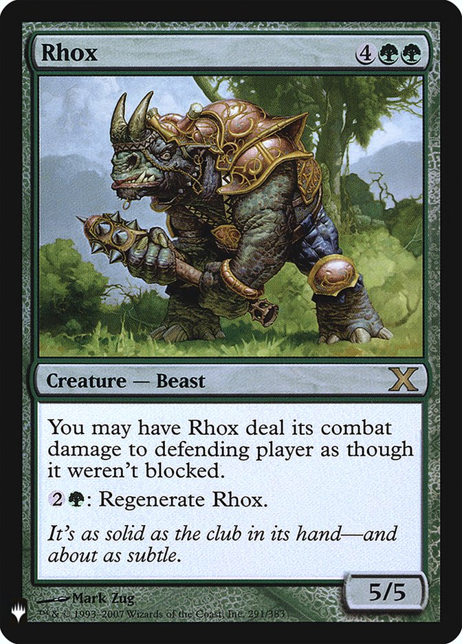 Rhox [Mystery Booster] | Exor Games New Glasgow