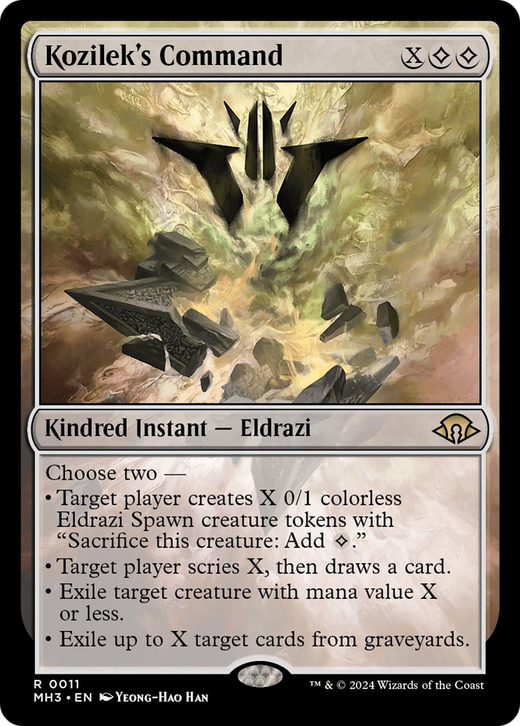 Kozilek's Command [Modern Horizons 3] | Exor Games New Glasgow