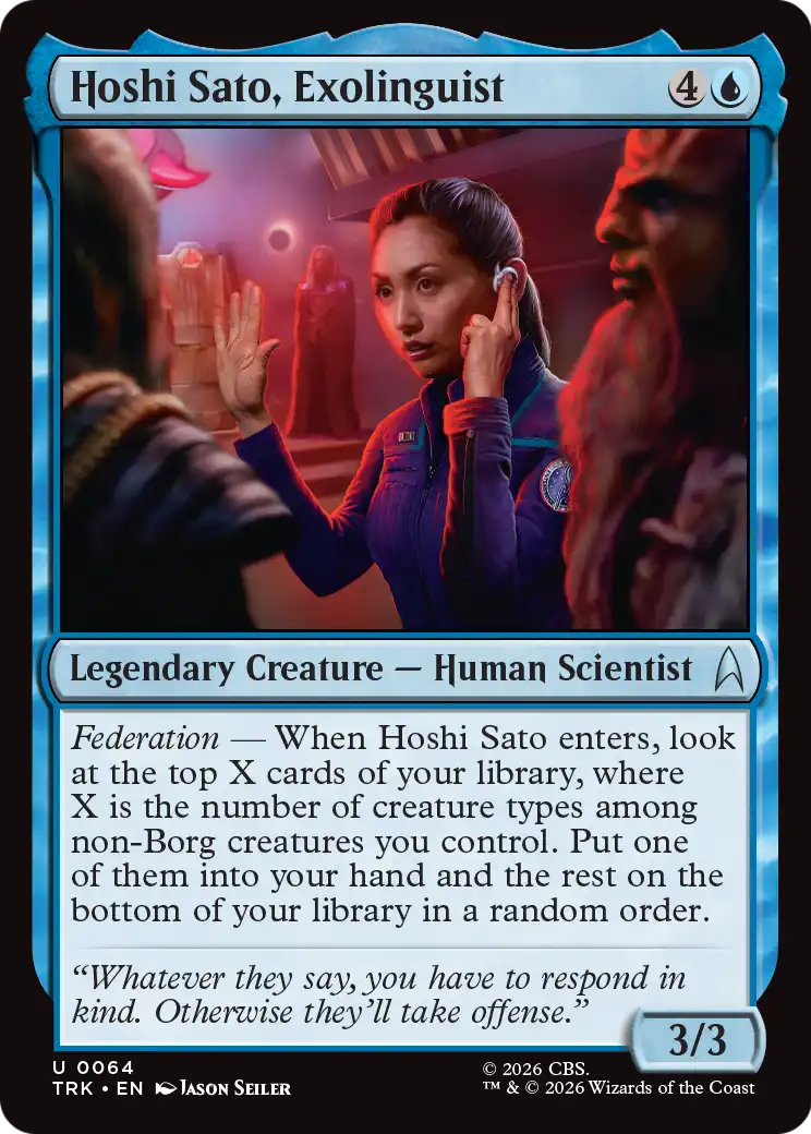 Hoshi Sato, Exolinguist [Star Trek] | Exor Games New Glasgow