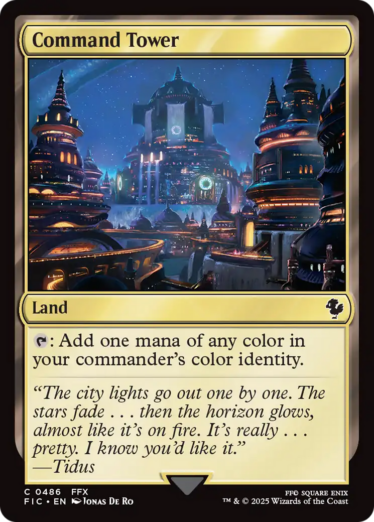 Command Tower (0486) [FINAL FANTASY Commander] | Exor Games New Glasgow
