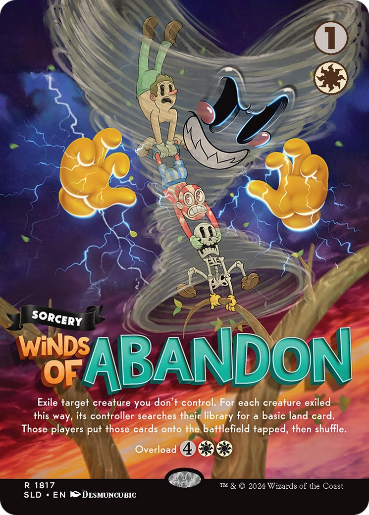 Winds of Abandon (Rainbow Foil) [Secret Lair Drop Series] | Exor Games New Glasgow