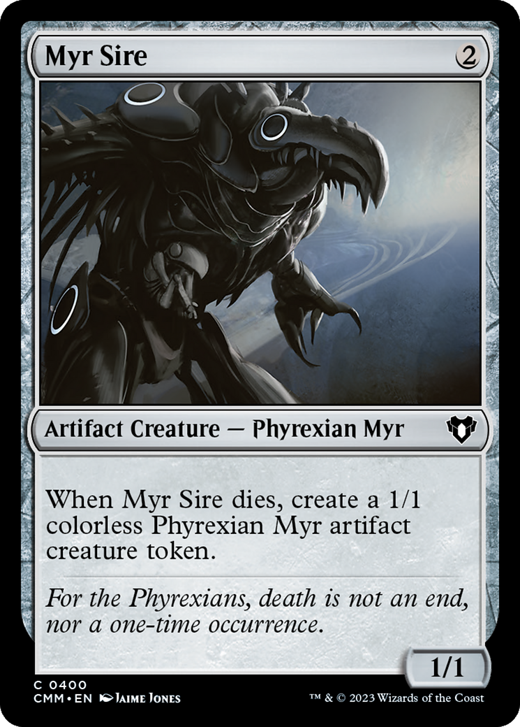 Myr Sire [Commander Masters] | Exor Games New Glasgow