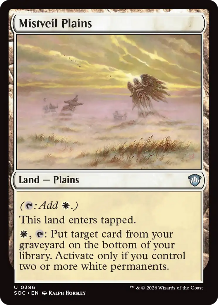 Mistveil Plains [Secrets of Strixhaven Commander] | Exor Games New Glasgow
