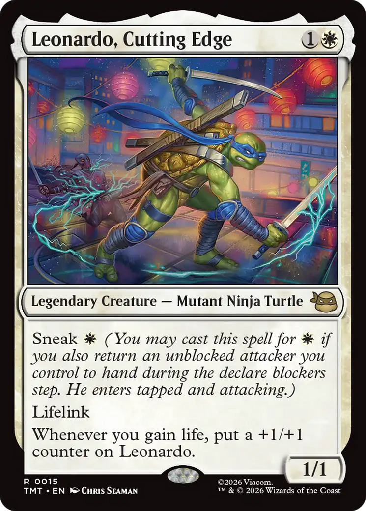 Leonardo, Cutting Edge [Teenage Mutant Ninja Turtles] | Exor Games New Glasgow