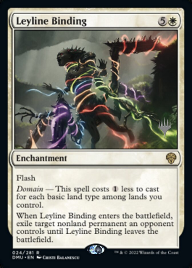 Leyline Binding (Promo Pack) [Dominaria United Promos] | Exor Games New Glasgow