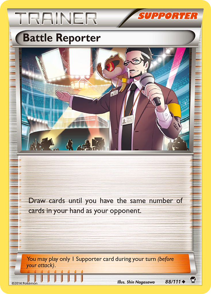 Battle Reporter (88/111) [XY: Furious Fists] | Exor Games New Glasgow