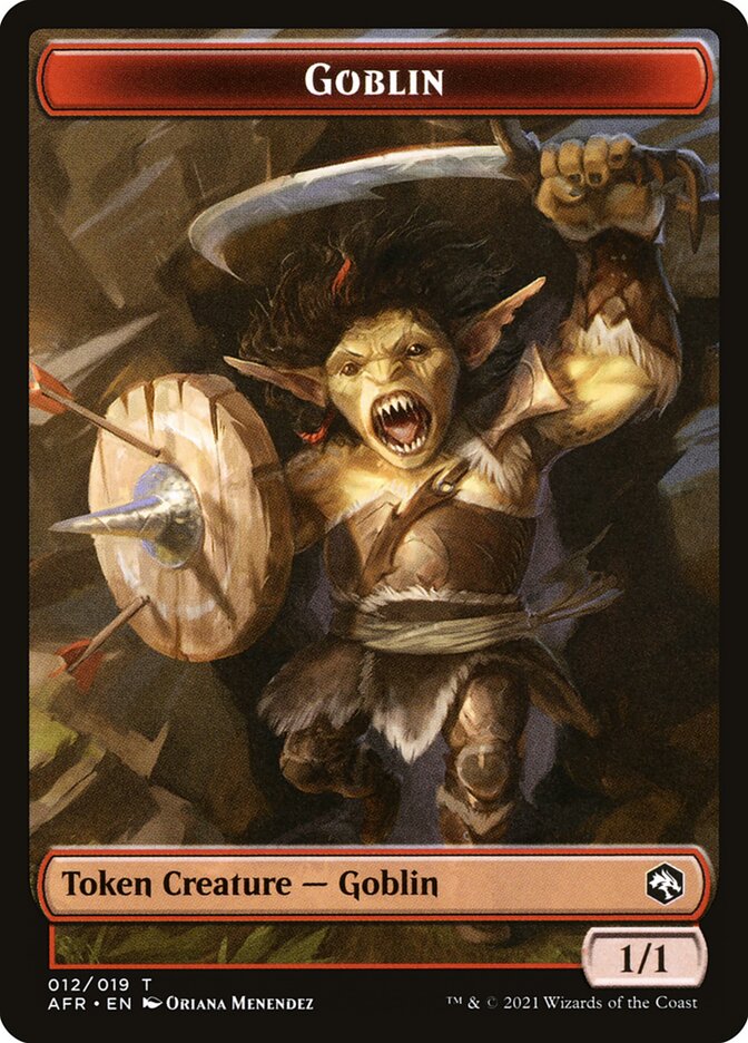 Lost Mine of Phandelver // Goblin Double-Sided Token [Dungeons & Dragons: Adventures in the Forgotten Realms Tokens] | Exor Games New Glasgow