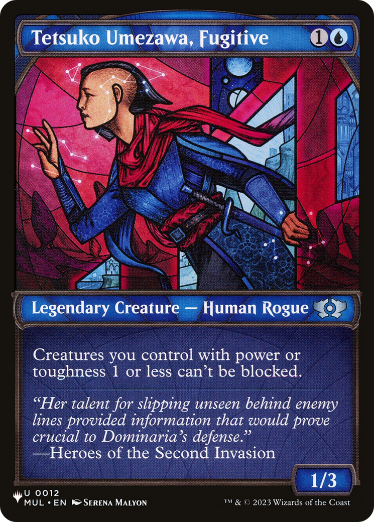 Tetsuko Umezawa, Fugitive (MUL) [The List] | Exor Games New Glasgow