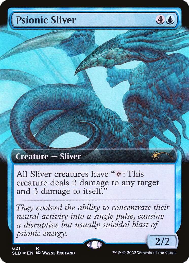 Psionic Sliver (Extended Art) [Secret Lair Drop Promos] | Exor Games New Glasgow