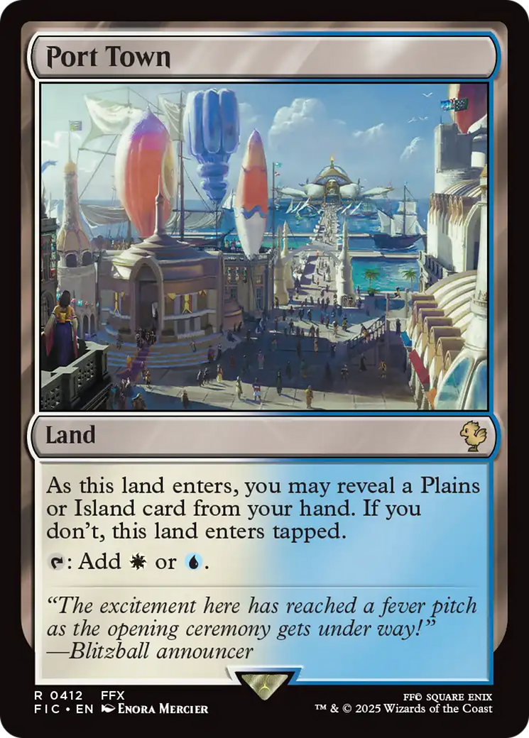 Port Town [FINAL FANTASY Commander] | Exor Games New Glasgow