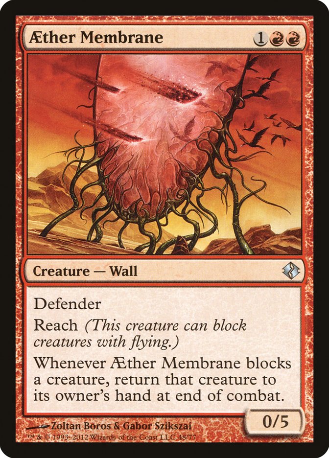 Aether Membrane [Duel Decks: Venser vs. Koth] | Exor Games New Glasgow