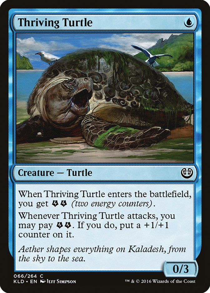 Thriving Turtle [Kaladesh] | Exor Games New Glasgow