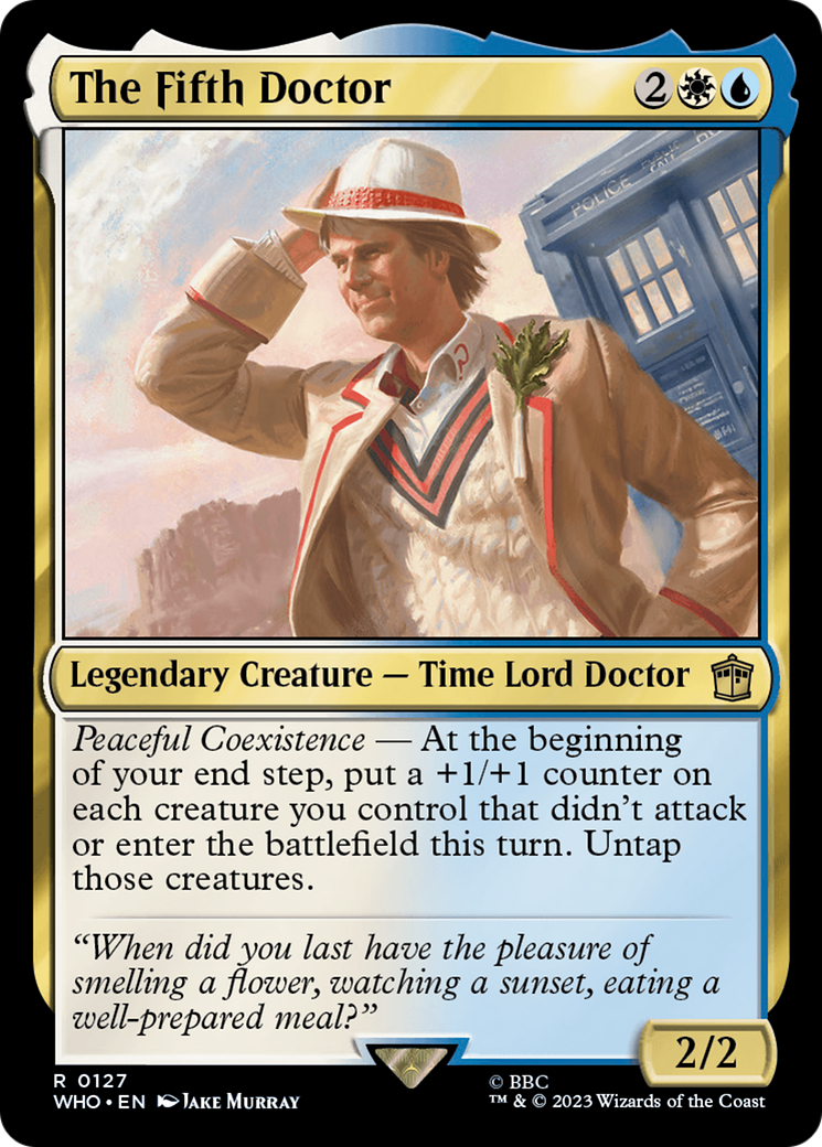 The Fifth Doctor [Doctor Who] | Exor Games New Glasgow