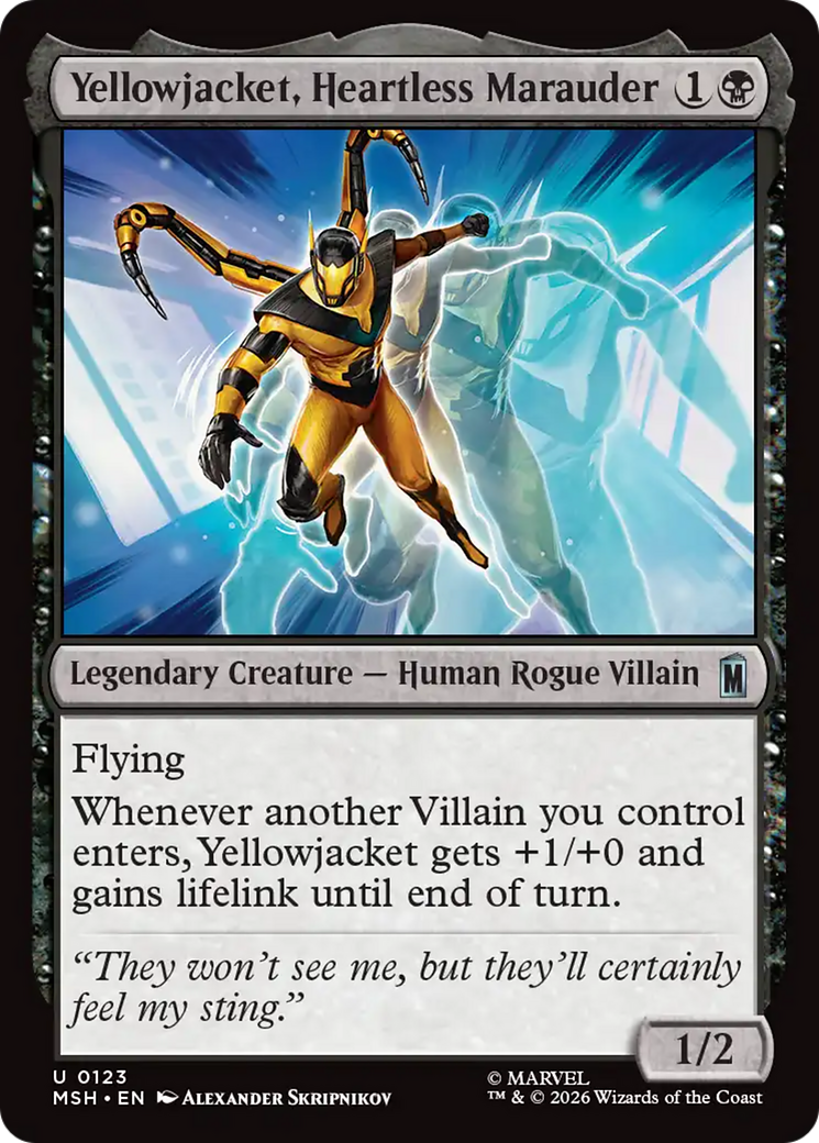 Yellowjacket, Heartless Marauder [Marvel Super Heroes] | Exor Games New Glasgow