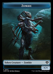 Human Soldier // Zombie (0013) Double-Sided Token [Commander Masters Tokens] | Exor Games New Glasgow