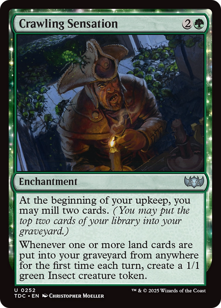 Crawling Sensation [Tarkir: Dragonstorm Commander] | Exor Games New Glasgow