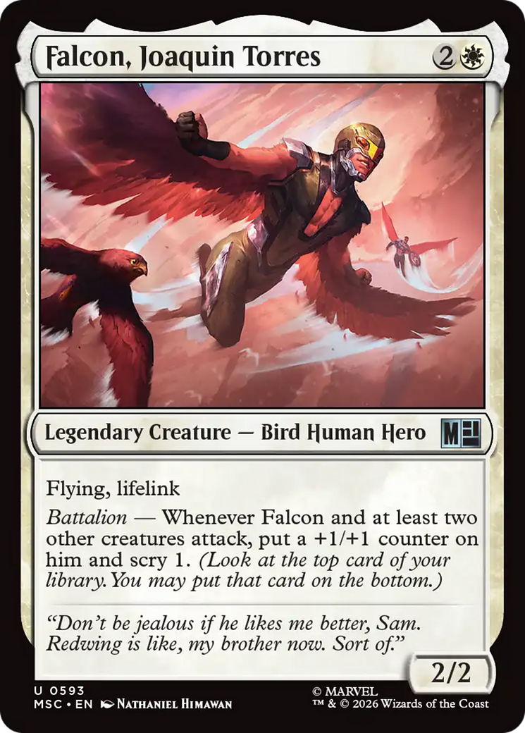Falcon, Joaquin Torres [Marvel Super Heroes Commander] | Exor Games New Glasgow