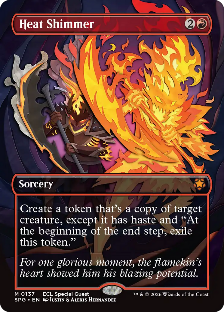 Heat Shimmer (Borderless) [Lorwyn Eclipsed Special Guests] | Exor Games New Glasgow