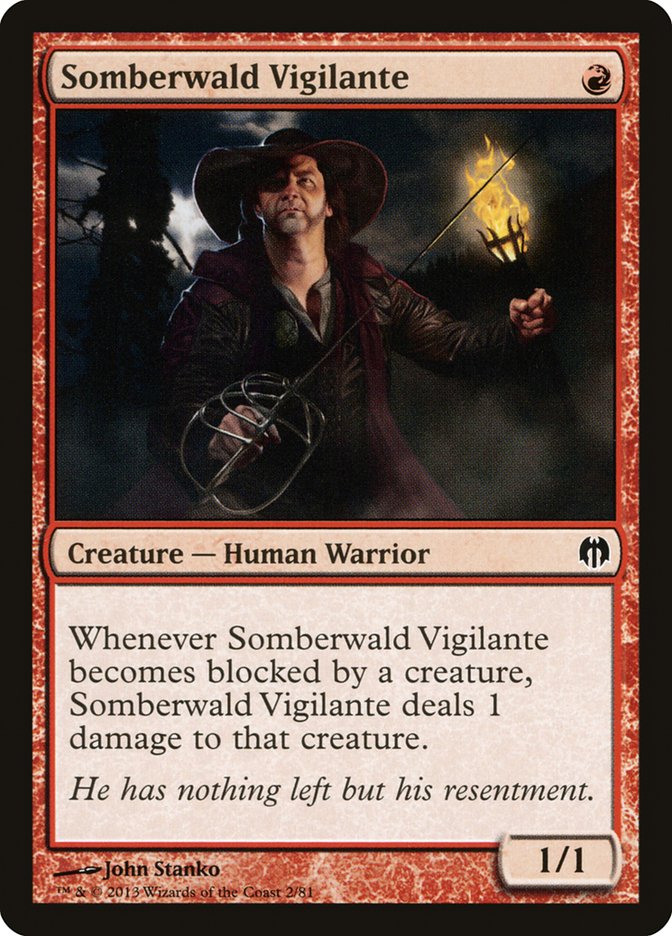 Somberwald Vigilante [Duel Decks: Heroes vs. Monsters] | Exor Games New Glasgow