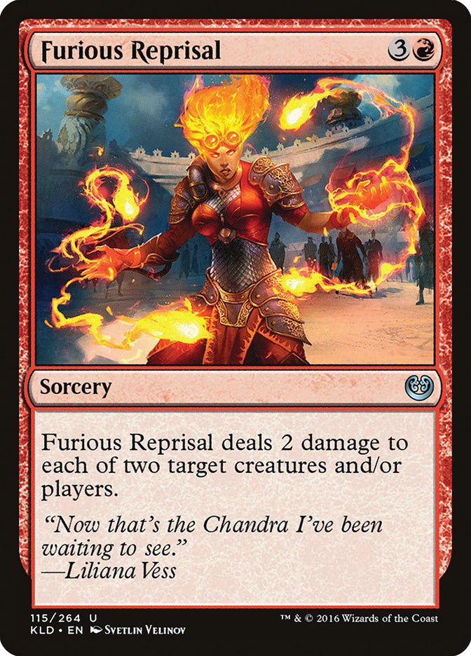 Furious Reprisal [Kaladesh] | Exor Games New Glasgow