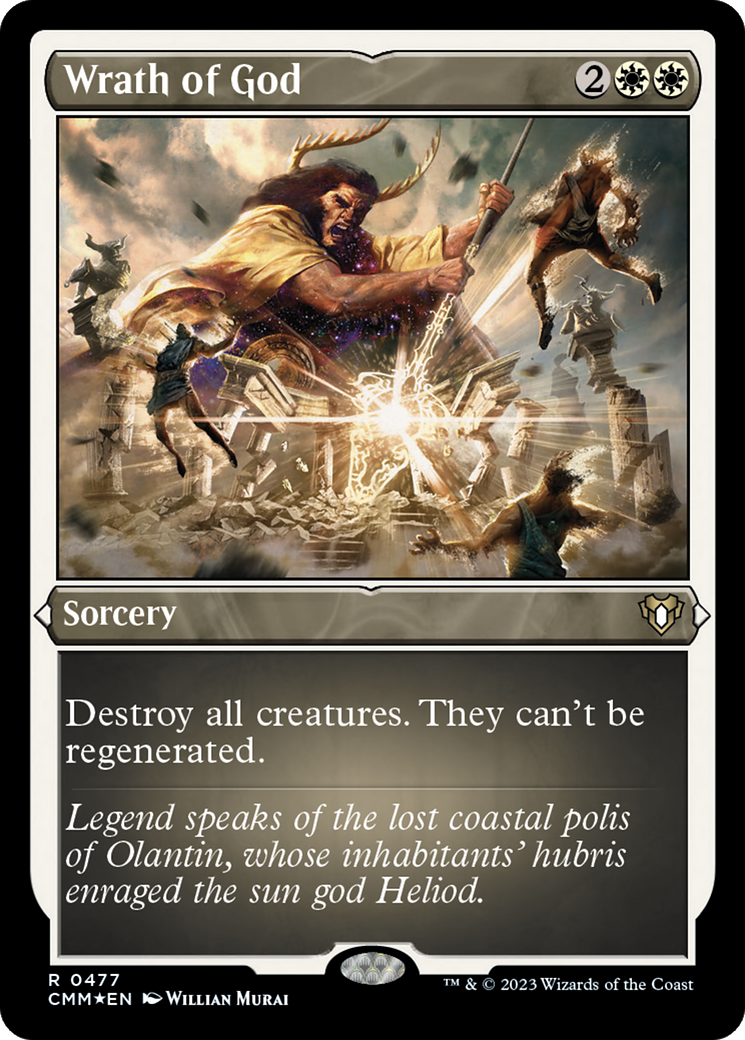 Wrath of God (Foil Etched) [Commander Masters] | Exor Games New Glasgow