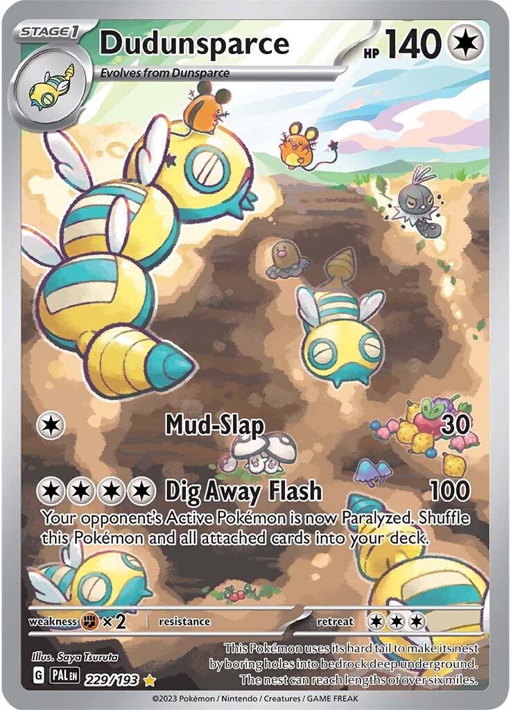 Dudunsparce (229/193) [Scarlet & Violet: Paldea Evolved] | Exor Games New Glasgow