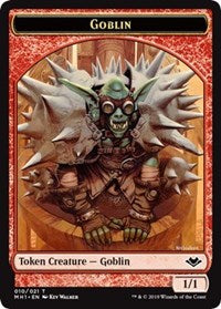 Goblin (010) // Construct (017) Double-Sided Token [Modern Horizons Tokens] | Exor Games New Glasgow