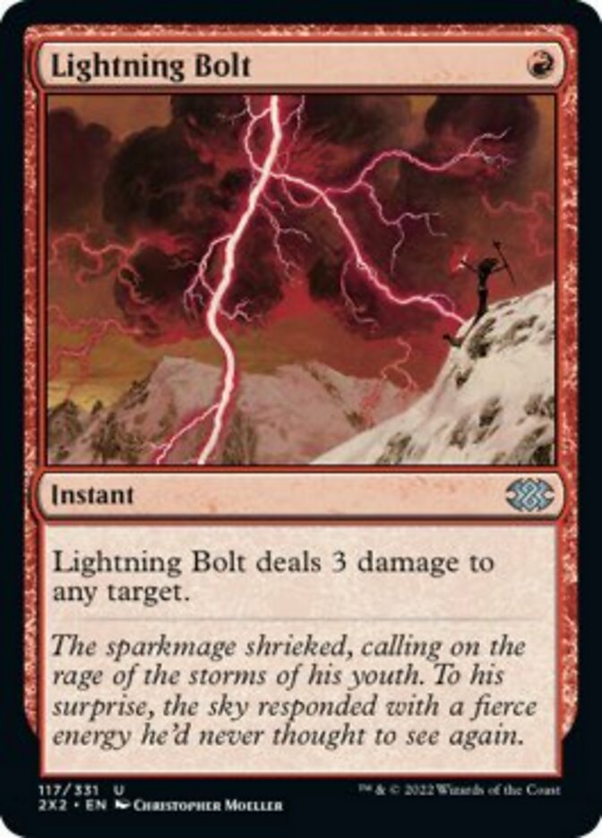 Lightning Bolt [Double Masters 2022] | Exor Games New Glasgow