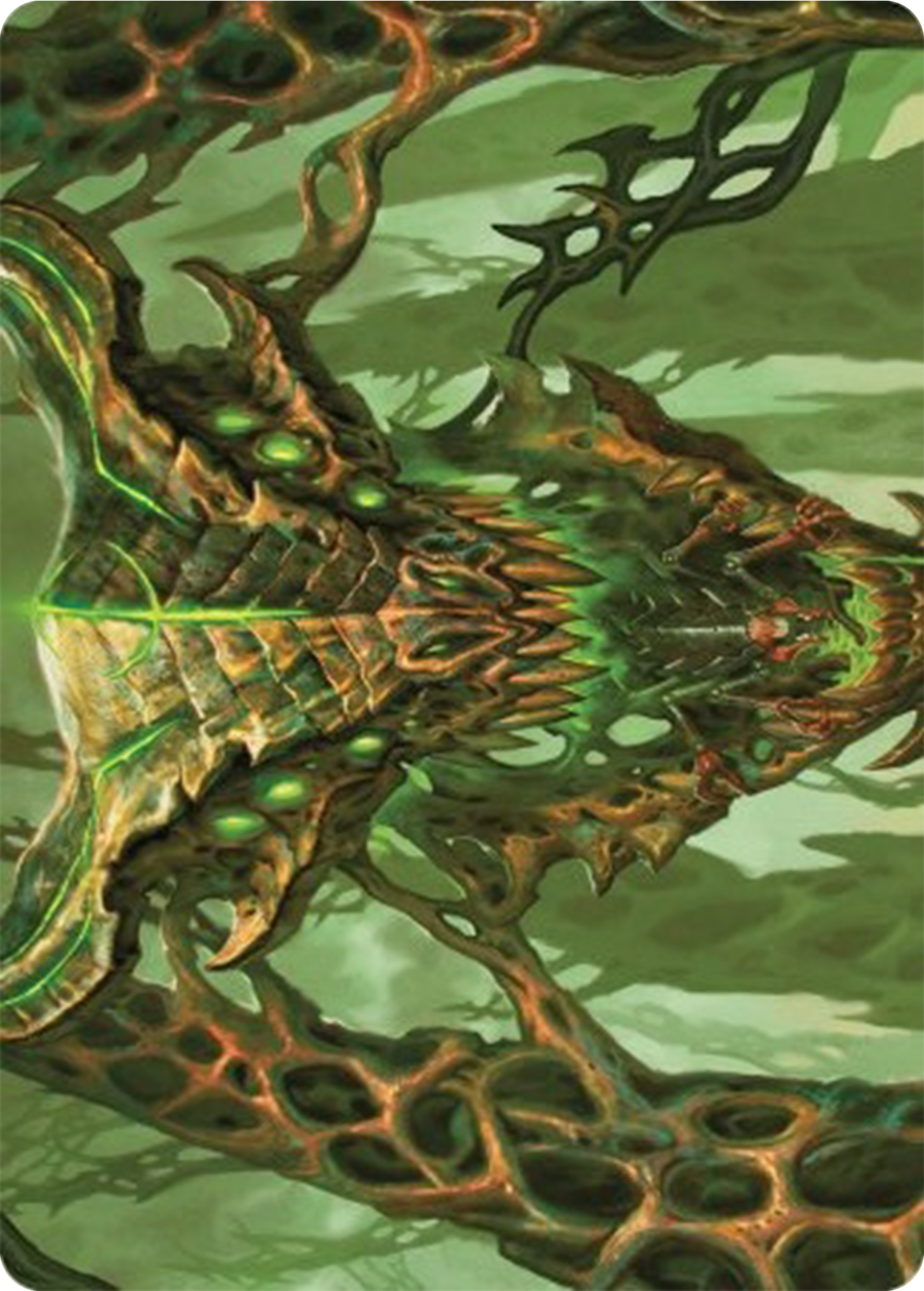 Colossal Dreadmask Art Card [Modern Horizons 3 Art Series] | Exor Games New Glasgow