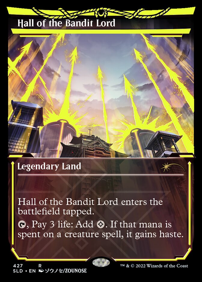 Hall of the Bandit Lord (Neon Ink Yellow) [Secret Lair Drop Series] | Exor Games New Glasgow