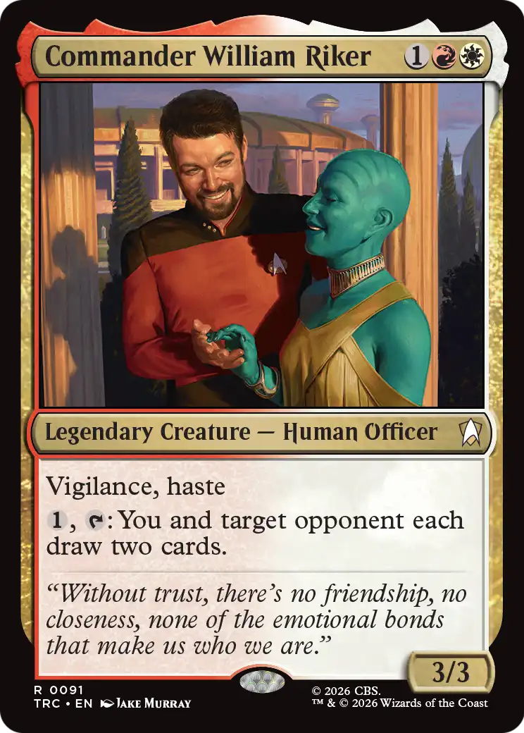 Commander William Riker [Star Trek Commander] | Exor Games New Glasgow