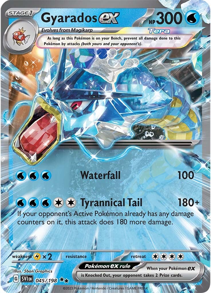 Gyarados ex (045/198) [Scarlet & Violet: Base Set] | Exor Games New Glasgow