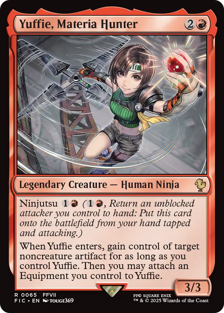 Yuffie, Materia Hunter [FINAL FANTASY Commander] | Exor Games New Glasgow