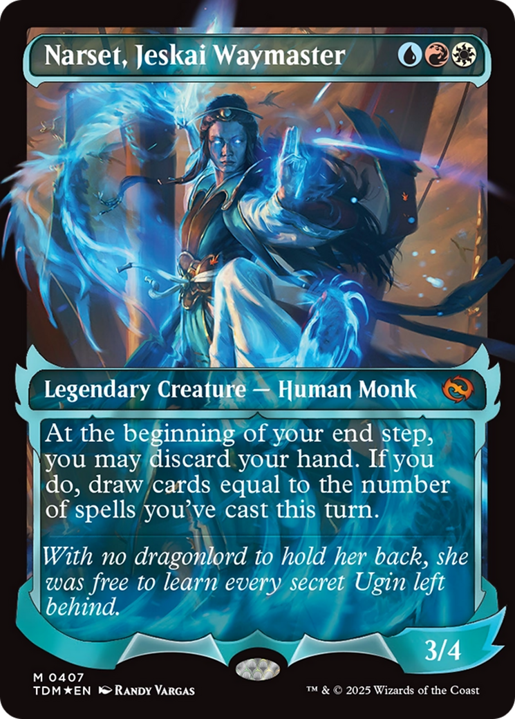 Narset, Jeskai Waymaster (Showcase) [Tarkir: Dragonstorm] | Exor Games New Glasgow