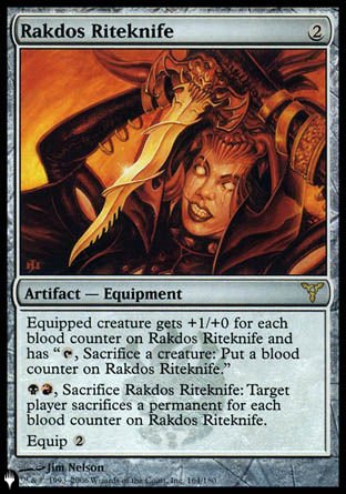 Rakdos Riteknife [The List] | Exor Games New Glasgow