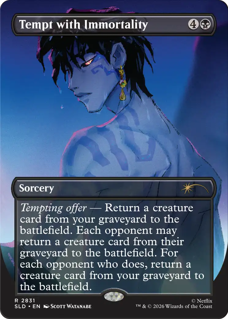 Tempt with Immortality [Secret Lair Drop Series] | Exor Games New Glasgow